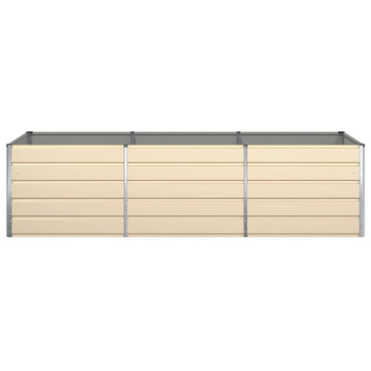 Jardinera Marfil 290 X 100 X 75 Cm Acero Galvanizado_4