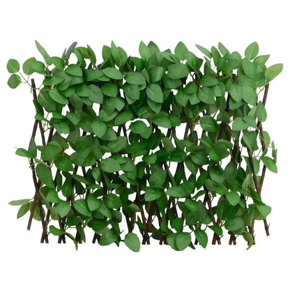 Enrejado Expandible Hiedra Artificial Verde 5 Uds 180x30 Cm / Vetonek_5