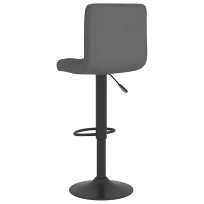 Taburete De Cocina De Tela Gris Oscuro_3