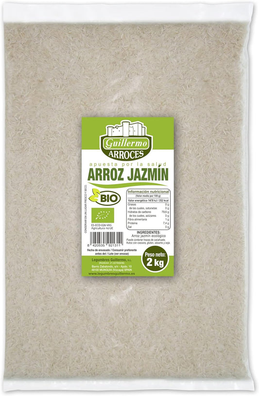 Arroz Jazmín Blanco Bio - 2 Kg_0