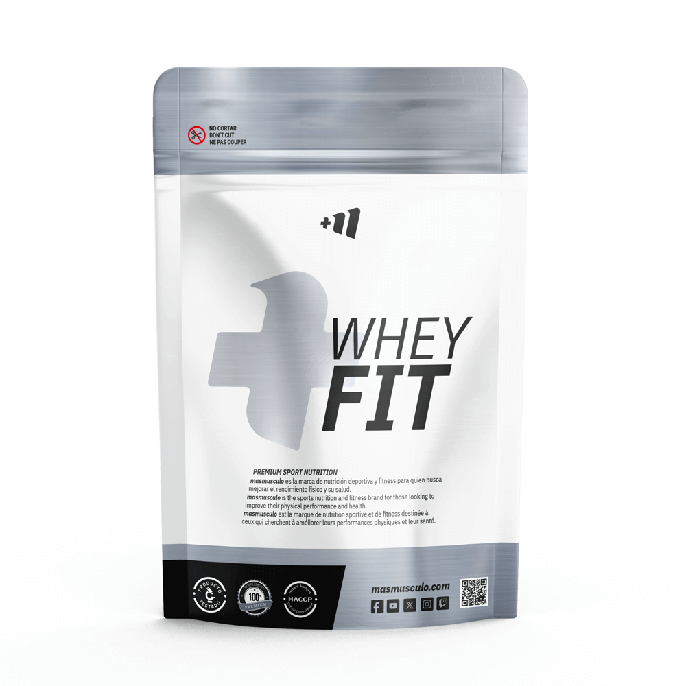 Whey Fit - 1kg - Choco-galleta - Aumenta La Masa Muscular - Masmusculo_0