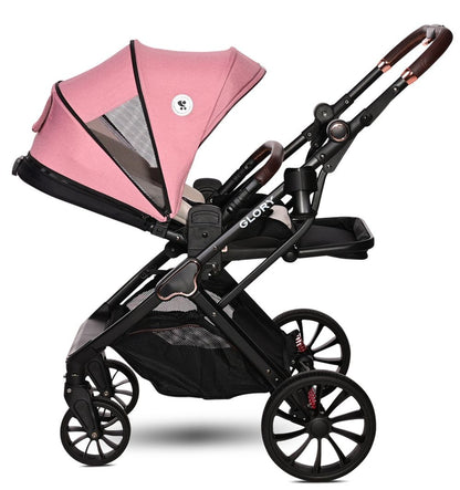 Carrito De Bebé Duo Glory Hasta 22 Kg Pink_4