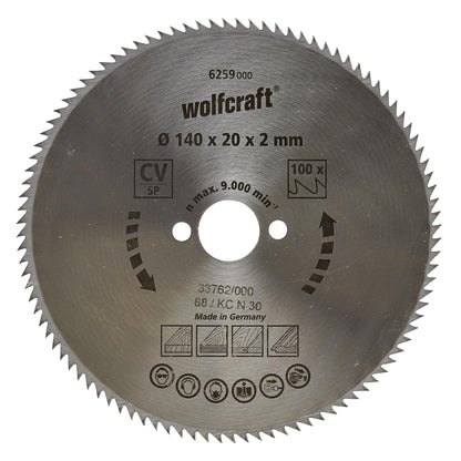 Lâminas de serra circular de corte fino Wolfcraft