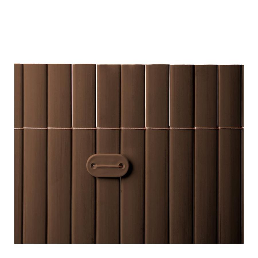 Fixadores de vedação de junco Nortene castanho Fixcane 26 unidades