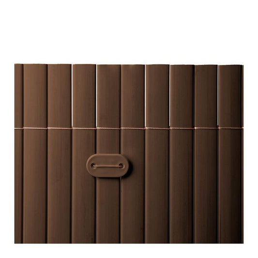 Fixadores de vedação de junco Nortene castanho Fixcane 26 unidades