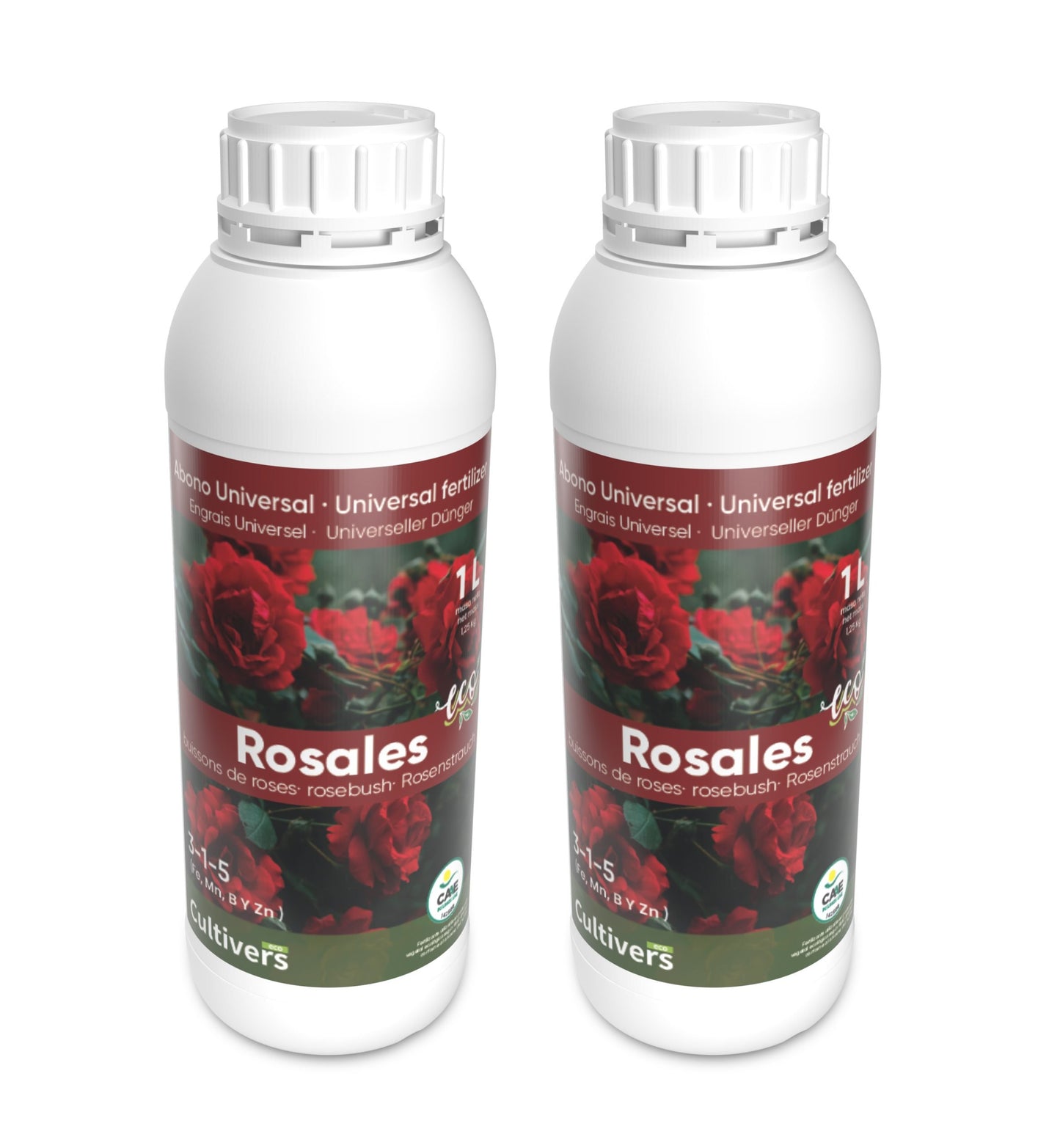 Abono Rosales Líquido Ecológico Cultivers