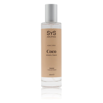 Ambientador Pulverizador Coco Origins SYS Aromas 100 ml | Aroma Dulce y Afrutado | Relajante_0