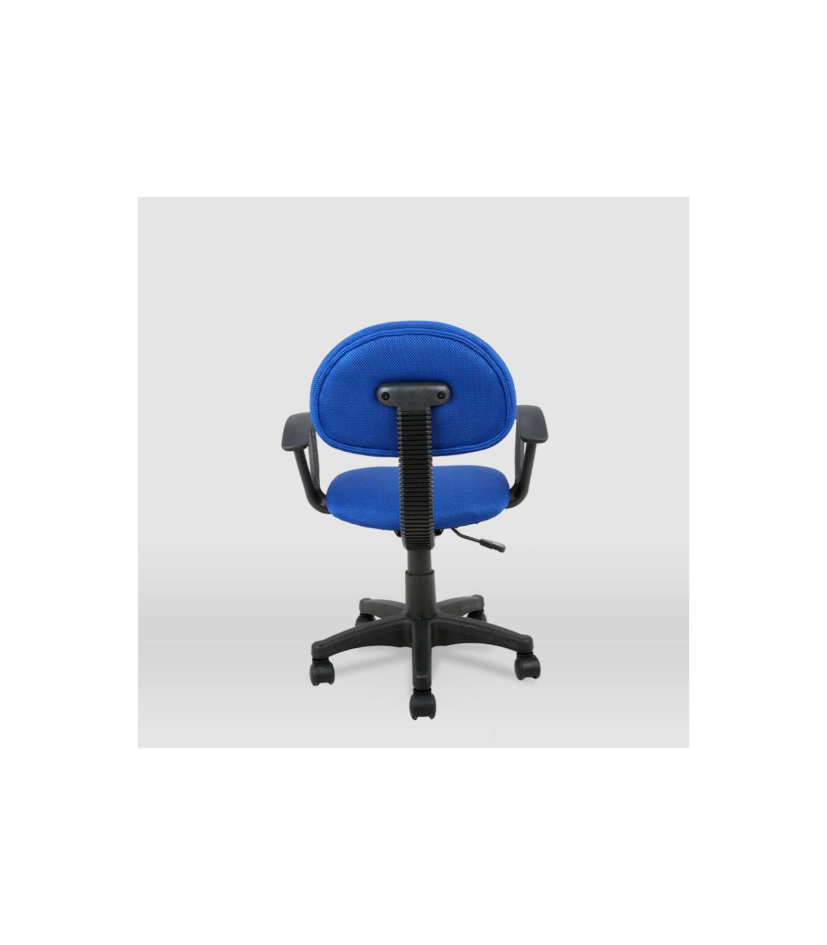 Silla De Oficina Leyre Acabado Azul, Alto: 80.5/92.5 Ancho: 55. Fondo: 58,5_2