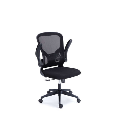 Silla Giratoria Regulable Lexi Tapizada En Tejido Red Transpirable Negro, 66 X 64 X 98-108_5