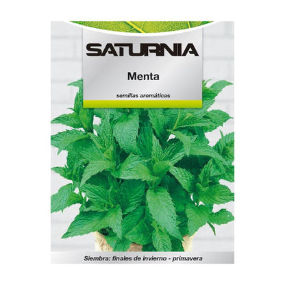 Semillas Aromaticas Menta (0.3 Gramos) Horticultura, Horticola, Semillas Huerto._0