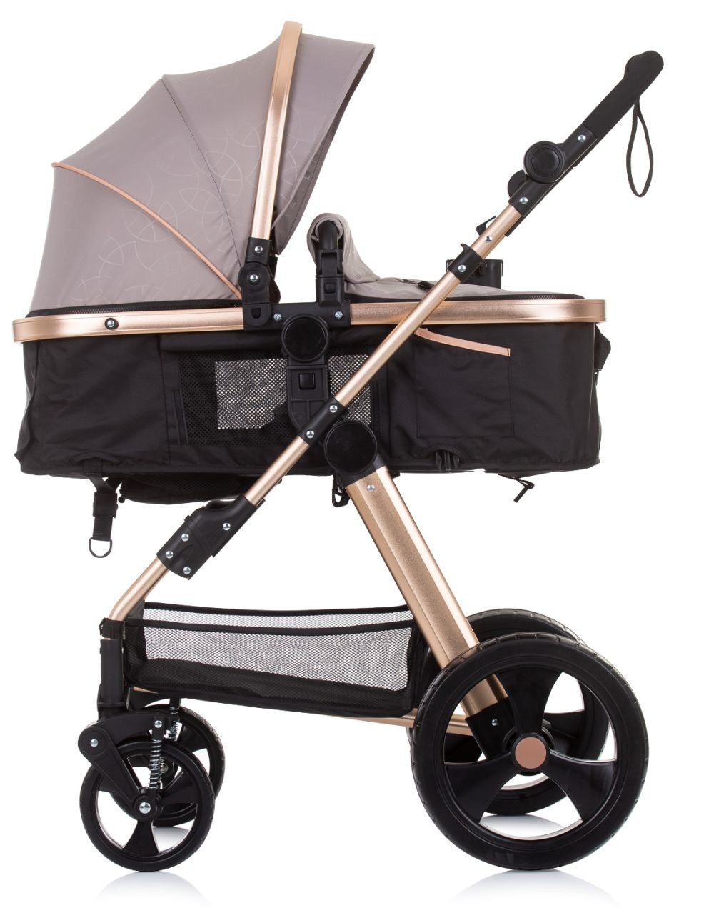 Carrito De Bebé Havana Dúo Convertible Hasta 22 Kg Con Bolso Y Mosquitera Sand_1