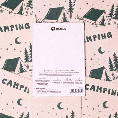 Postal Plantable - Camping_3