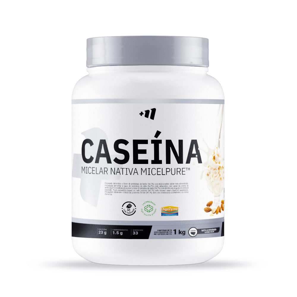 Caseína Micelar Nativa Micelpure™ - 1kg - Nata Almendrada - Ayuda A Mantener La Masa Muscula - Masmusculo_0
