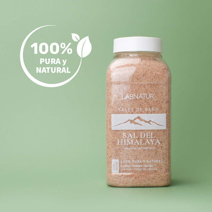Sales de Baño del Himalaya Labnatur 1200 g | Hidratan, Suavizan y Revitalizan | Baño Relajante | Veganas_1