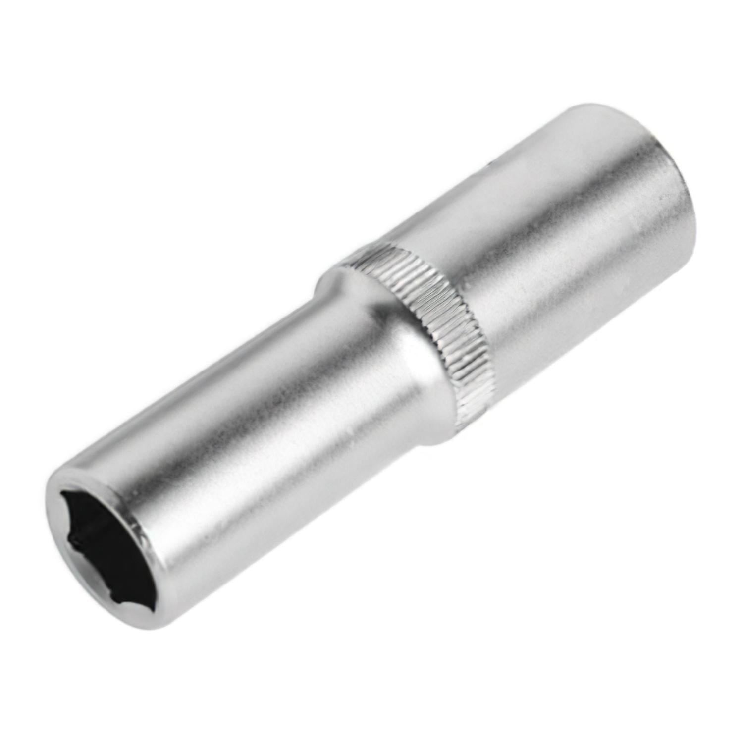 Llave Vaso 1/2 Hexagonal Larga 19 Mm. Perfil De 6 Caras. Acero Cromo Vanadio, Aristas Redondas_0