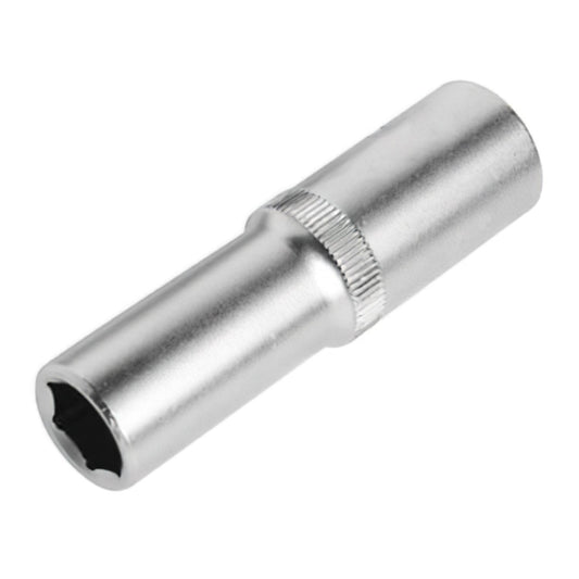 Llave Vaso 1/2 Hexagonal Larga 19 Mm. Perfil De 6 Caras. Acero Cromo Vanadio, Aristas Redondas_0