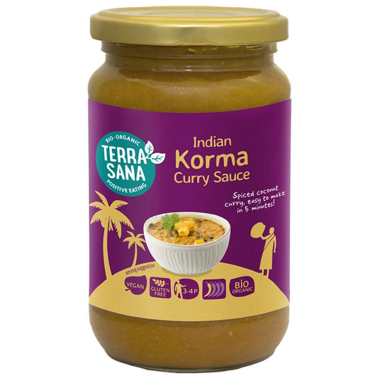 Molho de caril indiano Terrasana korma 350 g