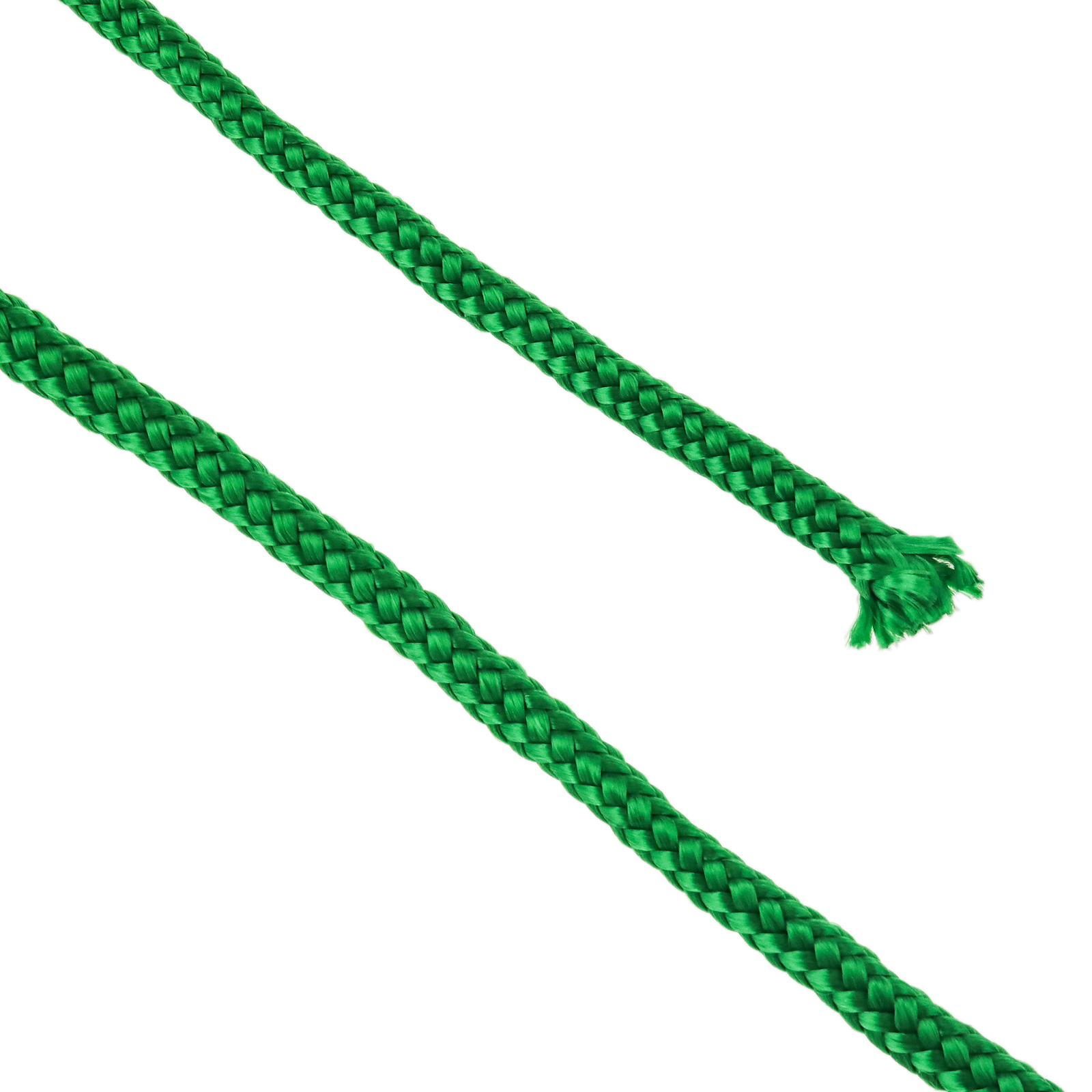 Cuerda Trenzada Multifilamento Pp 10 M X 6 Mm Verde_4