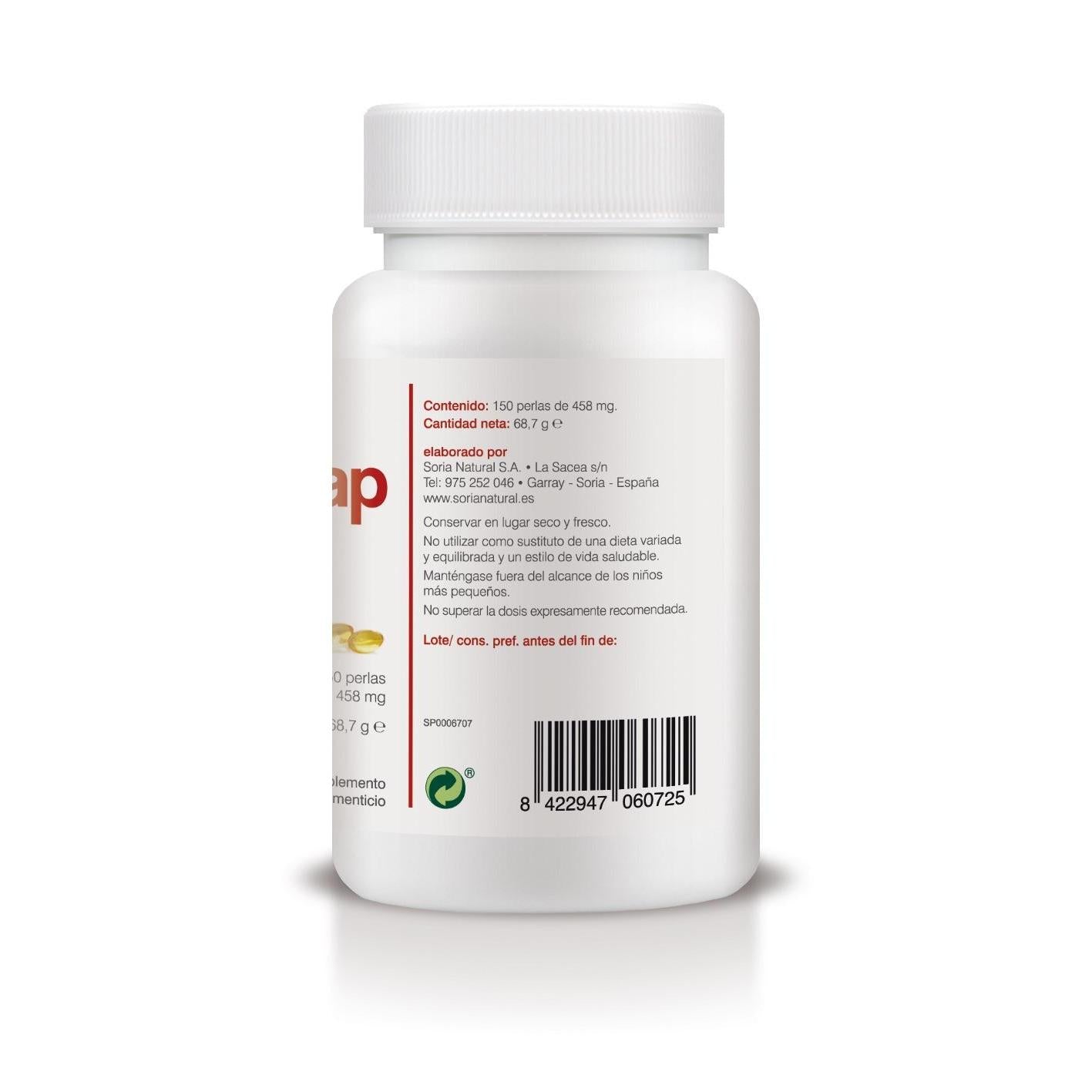 Óleo de alho Alliumcap Soria Natural, 150 pérolas
