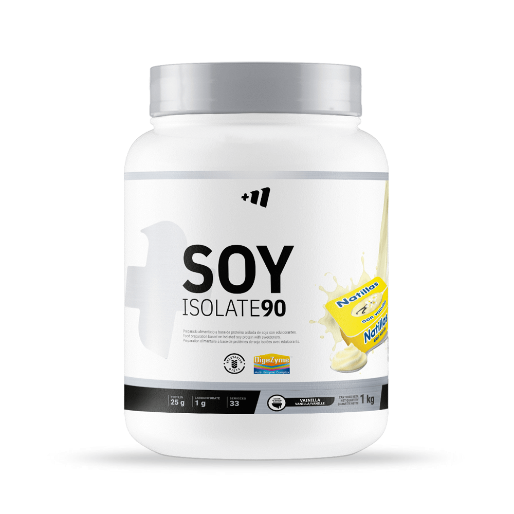 Soy Isolate90 (proteína Aislada De Soja) - 1kg - Vainilla - Proteina Soja - Masmusculo_0