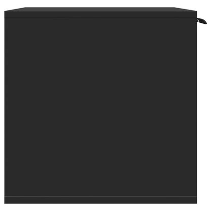 Vidaxl Mueble Arenero De Gatos Madera Ingeniería Negro 60x40x40 Cm_5
