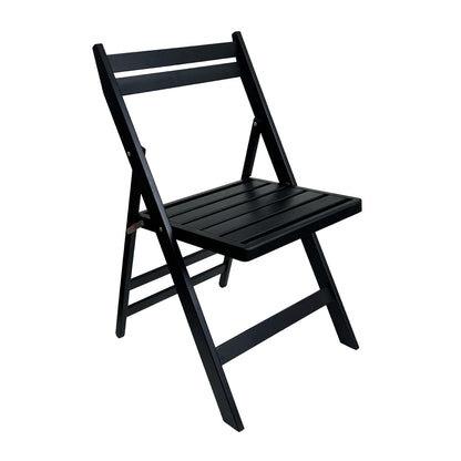 Silla Plegable De Madera De Bambú 42.5x47.5x79cm O91_0