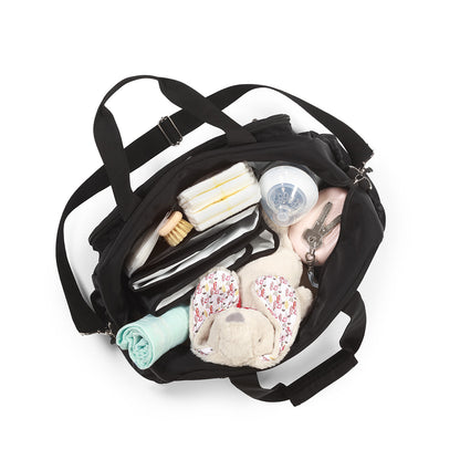 Bolso De Viaje Maternal Negro_5