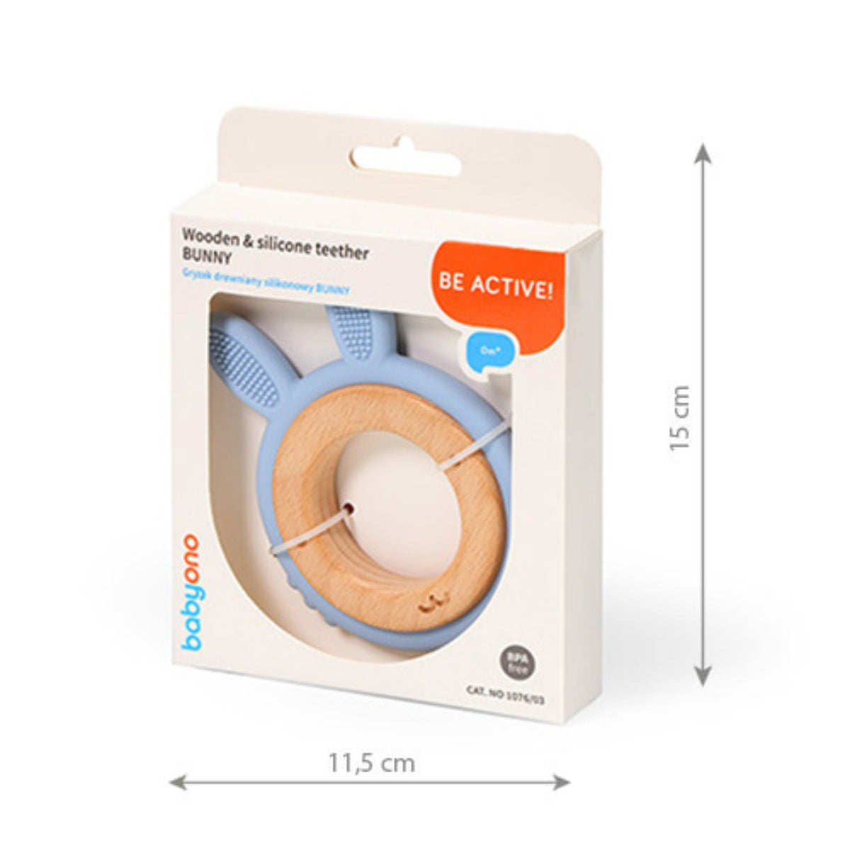 Bunny Mordedor De Madera Y Silicona_1