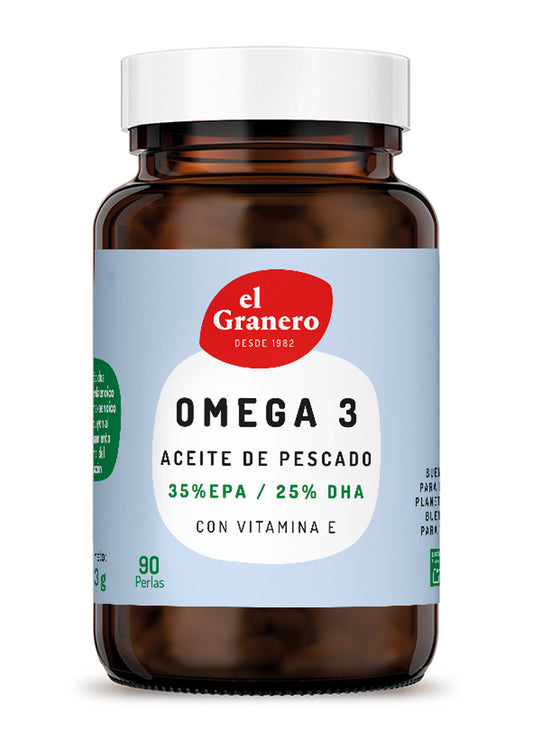 Omegran 3 Plus El Granero 90 pérolas 705mg