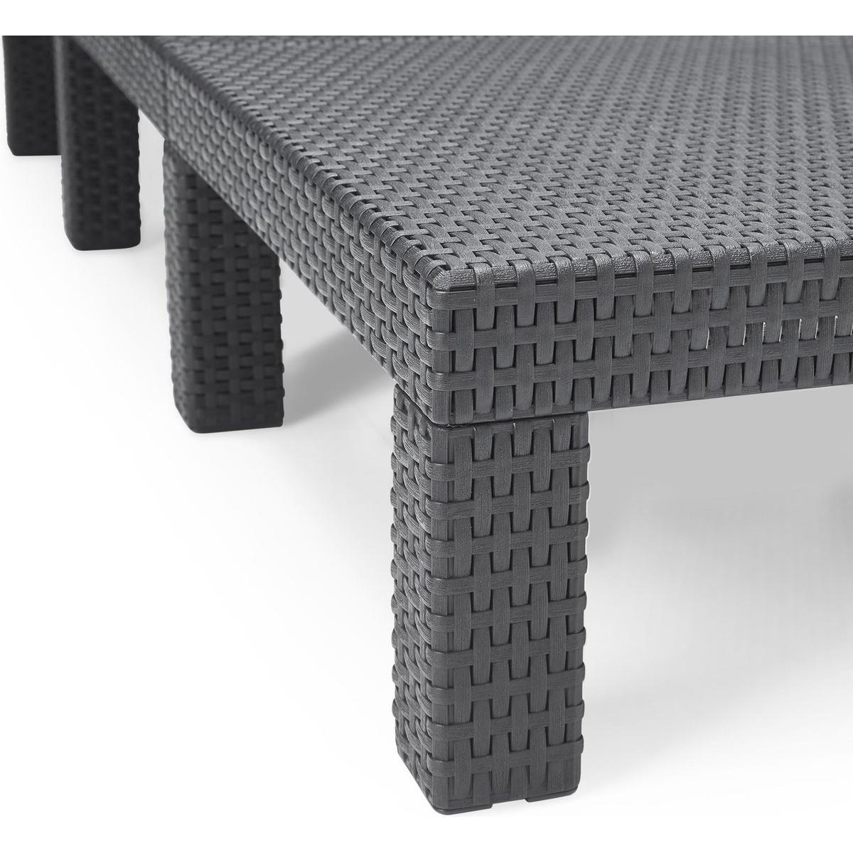 ESPREGUIÇADEIRA DAYTONA DELUXE 195 x 65 x 25 cm - Várias cores