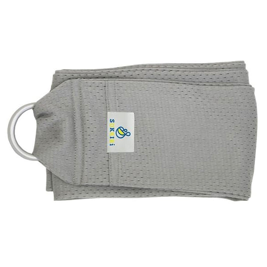 Bandolera De Agua Portabebé Verano Sukkiri. Gris_0