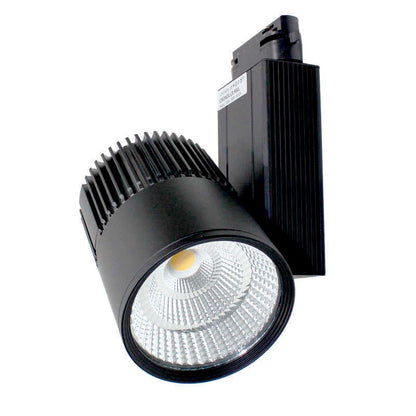 Foco Carril Monofásico Cronolux Chip Cree Led,, Negro, 35w, Blanco Cálido_2