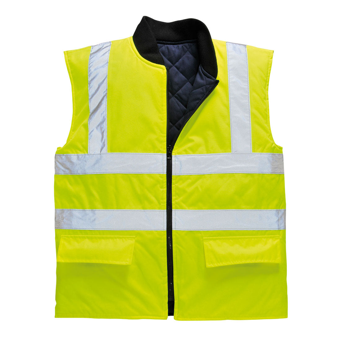 Chaleco De Calor De Alta Visibilidad Reversible / Xl / Naranja_1