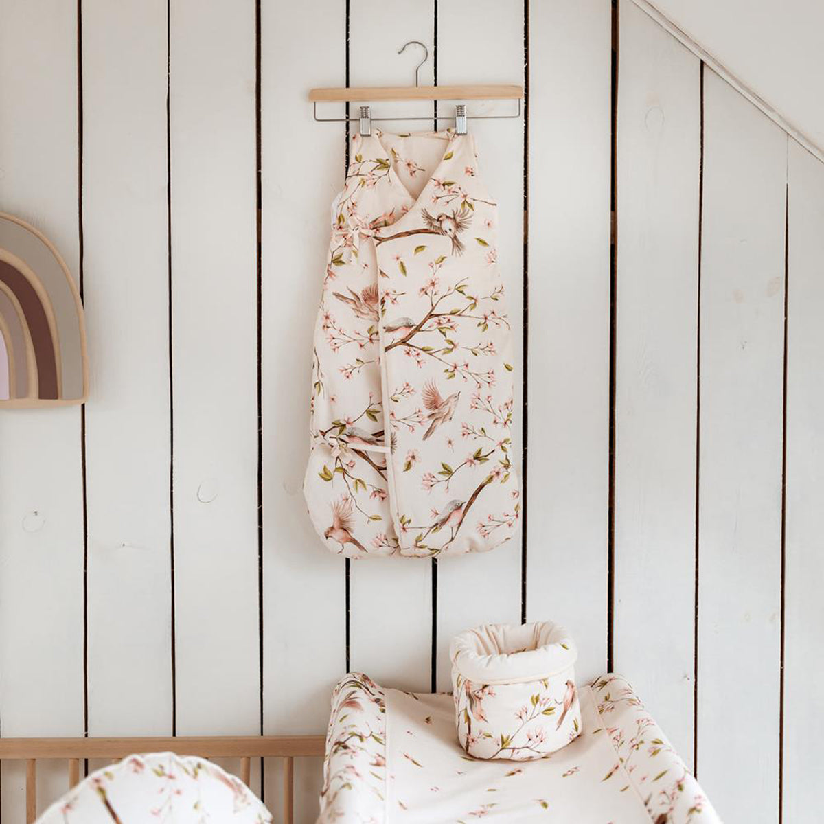 Saco De Dormir Reversible 40x70 Cm Arrival Of The Birds_1