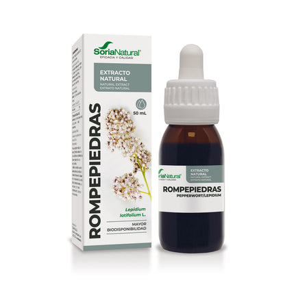 Embalagem de 3 Extratos de Quebra-Pedras Soria Natural, 50 ml
