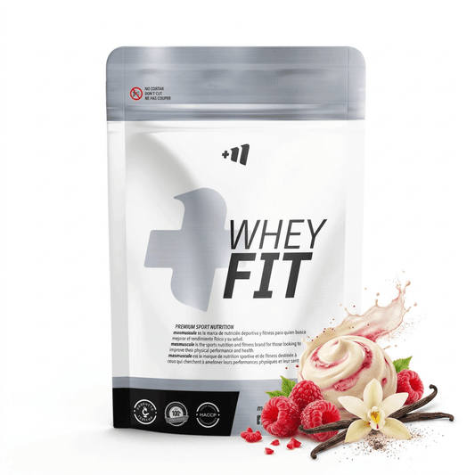 Whey Fit - 1kg - Vainilla Frambuesa - Aumenta La Masa Muscular - Masmusculo_0