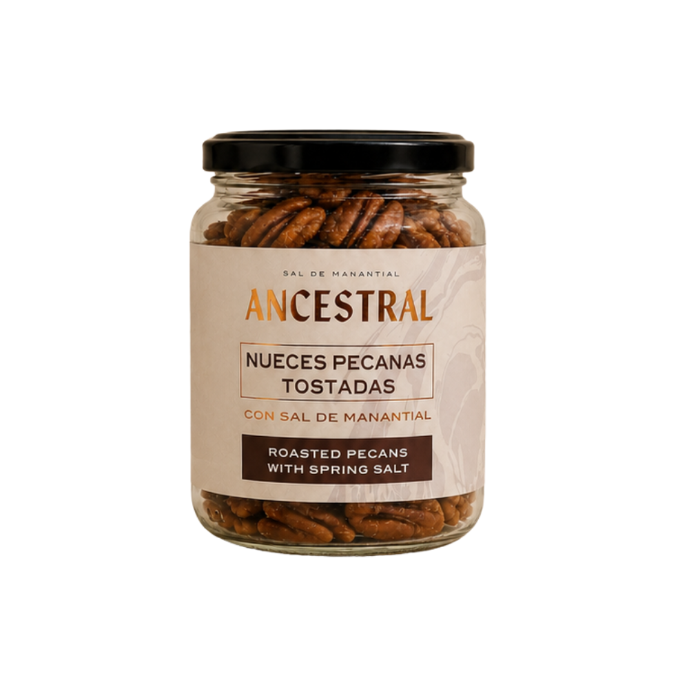 Nueces Pecanas Tostadas Con Sal De Manantial 85g_0