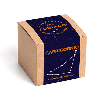 Cultivos Del Zodiaco – Capricornio | Kit De Cultivo Con Semillas De Rúcula_0