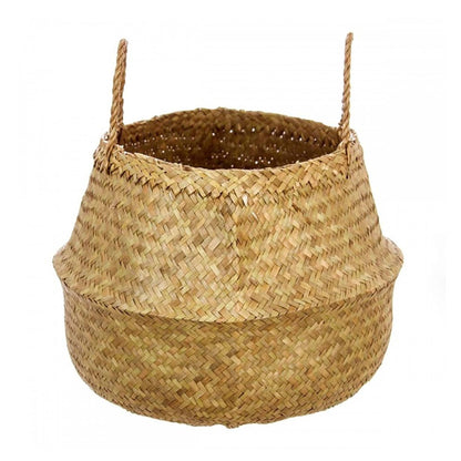 Well Home Cesta Plegable De Caña Natural De 43,5x29 Cm_0