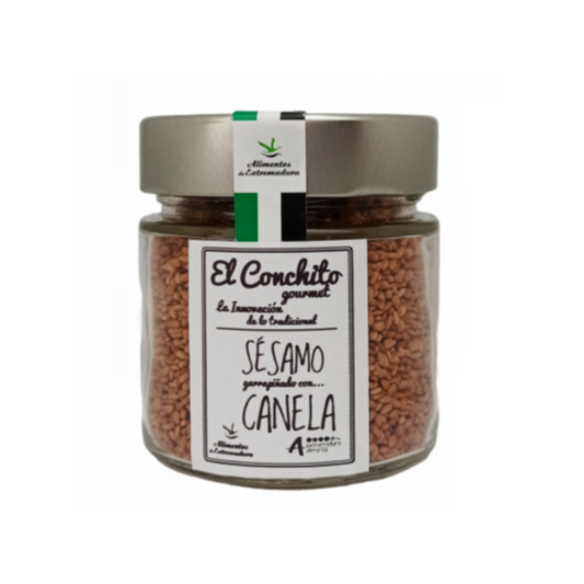 Sésamo Garrapiñado Con Canela Tarro De Cristal 110 G_0