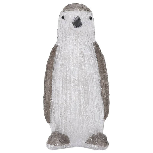 Vidaxl Figura De Pingüino De Acrílico Navideño Led 30 Cm_0