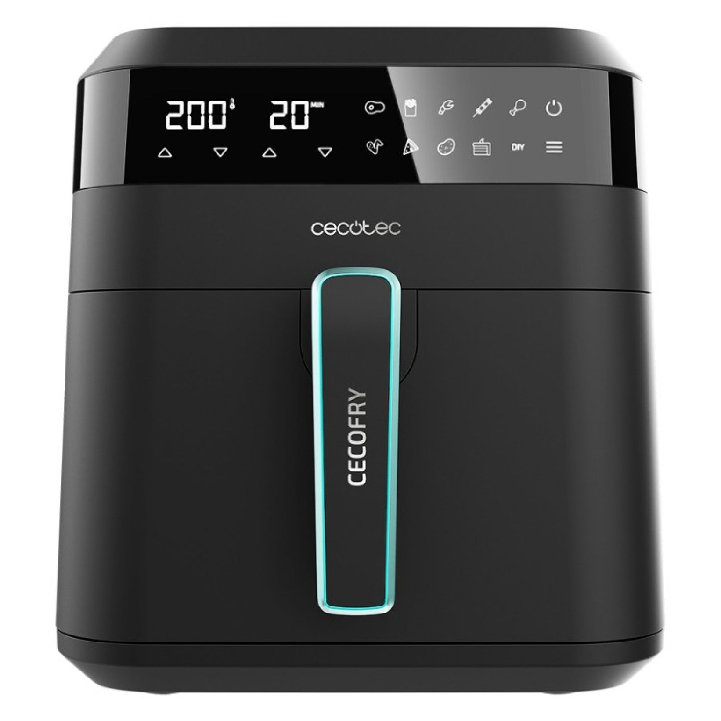 Freidora Sin Aceite 6 L De Aire Cecofry Experience 6000. 1700 W, Tecnología Perfectcook, Temperatura Regulable De 80 A 200ºc, Panel De Control Tácti_0