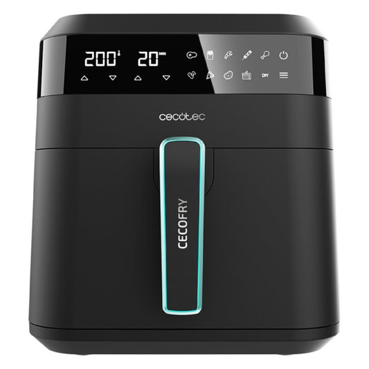 Freidora Sin Aceite 6 L De Aire Cecofry Experience 6000. 1700 W, Tecnología Perfectcook, Temperatura Regulable De 80 A 200ºc, Panel De Control Tácti_0