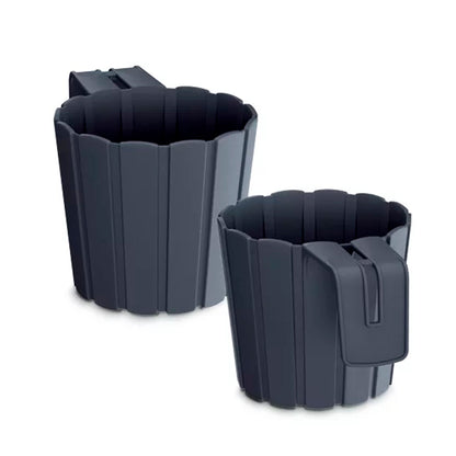 Maceta Boardee Hook 1,4l., Dimensiones (mm) 144x212x130, Color Antracita