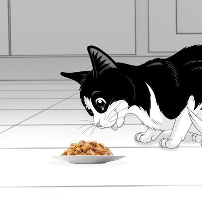 Gelatina FELIX Fantastic Junior 4 x 85 g