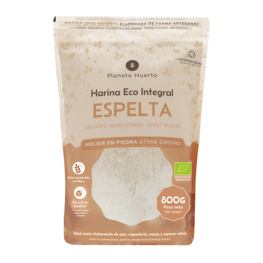 Farinha de Espelta Integral Eco Planeta Huerto 800 g