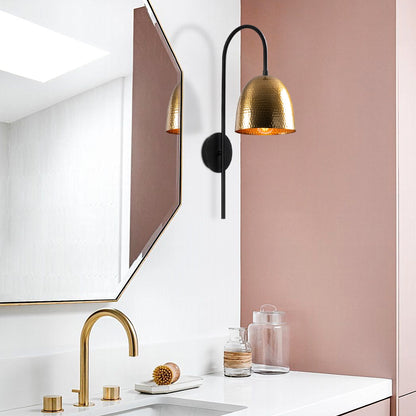 Aplique De Pared, Metal , Negro

vintage, 16x24x57, Casquillo E 27 Max 40 W