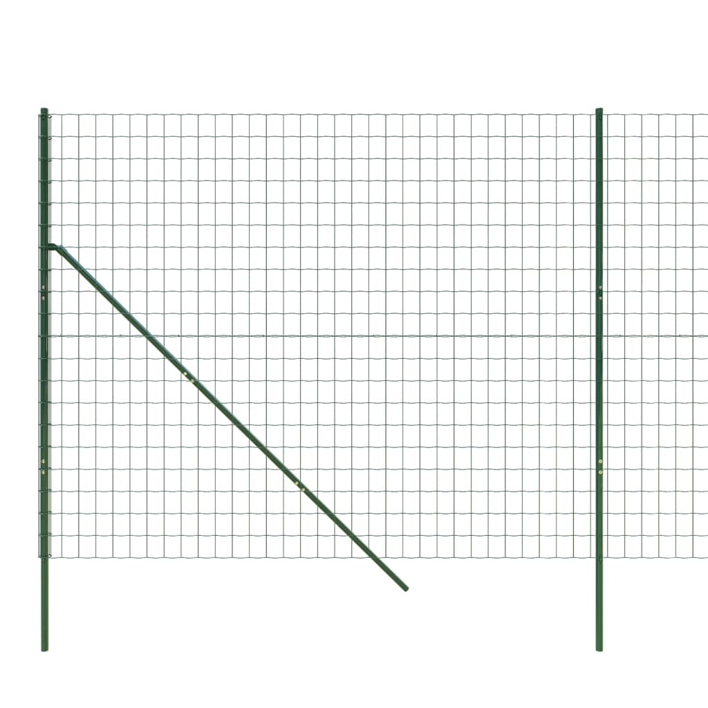 Cerca De Alambre De Acero Galvanizado Verde 1,4x25 M / Vetonek_1