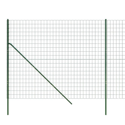 Cerca De Alambre De Acero Galvanizado Verde 1,4x25 M / Vetonek_1