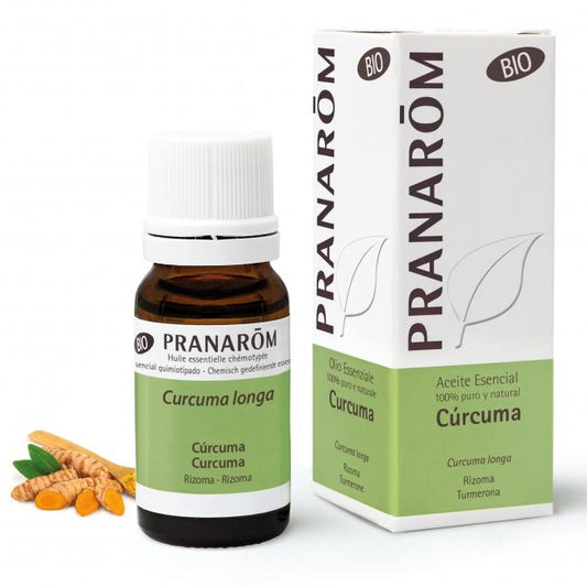 Óleo essencial de Curcuma Rizoma Bio Pranarom 10 ml